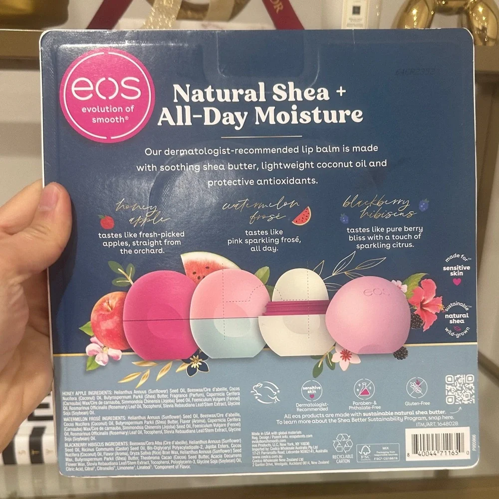 💫FLASH sale, short time offer💫eos Natural Shea Lip Balm Variety Pack - Picture 5 of 6